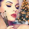 Eyebrow Brush - Duo Eye Brow Spoolie - Angled Eyeshadow Eyeliner - Precision Flat Definer - Small Shader - Premium Quality 3 Piece Set - Cruelty Free Synthetic Bristles - Apply Gel Powder Wax Pomade Lamora