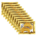 Jakuva 30 Pairs Collagen 24k Gold Eye Masks Under Eye Patches for Puffy Eyes,Reducing Dark Circles & Hydrating & Anti Aging,Beautiful Crystal Gel Eye Masks for Moisturizing (30 Pairs Gold) Jakuva