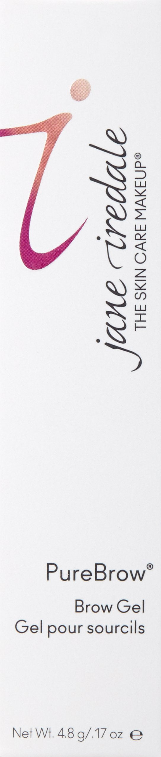 jane iredale Clear Purebrow Brow Gel, Clear, 0.17 oz jane iredale