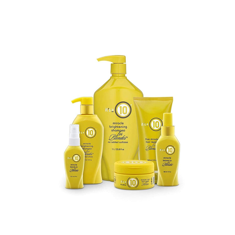 It's a 10 Haircare Five Minute Hair Repair for Blondes, 5 fl. oz. (Pack of 4) It's a 10 Haircare