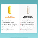Koji Digestive Enzymes - Supplement for Bloating Relief for Women & Men, Nutrient Absorption & Gut Health Support, Breaks Down Protein, Carbs & Fats, 60 Capsules (30-Day Supply) Infinity Warehouse