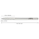 Premium PANA 3/32" Cuticle Clean Nail Carbide Bit for Professional, Nail Salon, Nail Trimmer, Under Nail Cleaner, Electric Drill Machine, Manicure Tools (Silver-UNC, Meduim) PANA