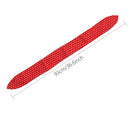 Sea Team Cotton Headband Bows Red with White Polka Dots Double Wide Headwrap Cotton Head Band Sea Team Store