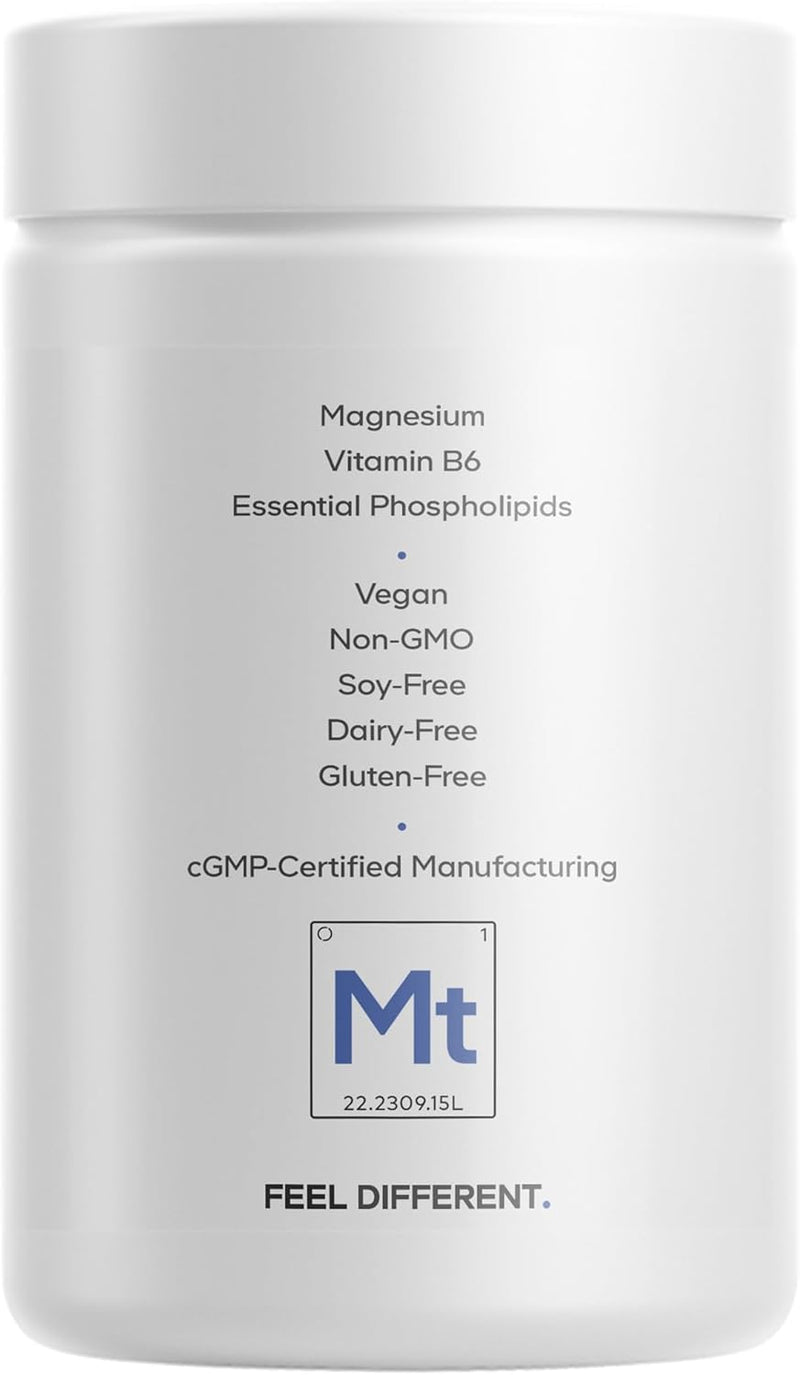 Codeage Liposomal Magnesium Taurate+ Supplement - Magnesium Taurate, Vitamin B6 as Pyridoxal 5-Phosphate, 2-Month Supply - Liposomal Delivery, Vegan, Non-GMO, Gluten-Free, 120 Capsules Infinity Warehouse