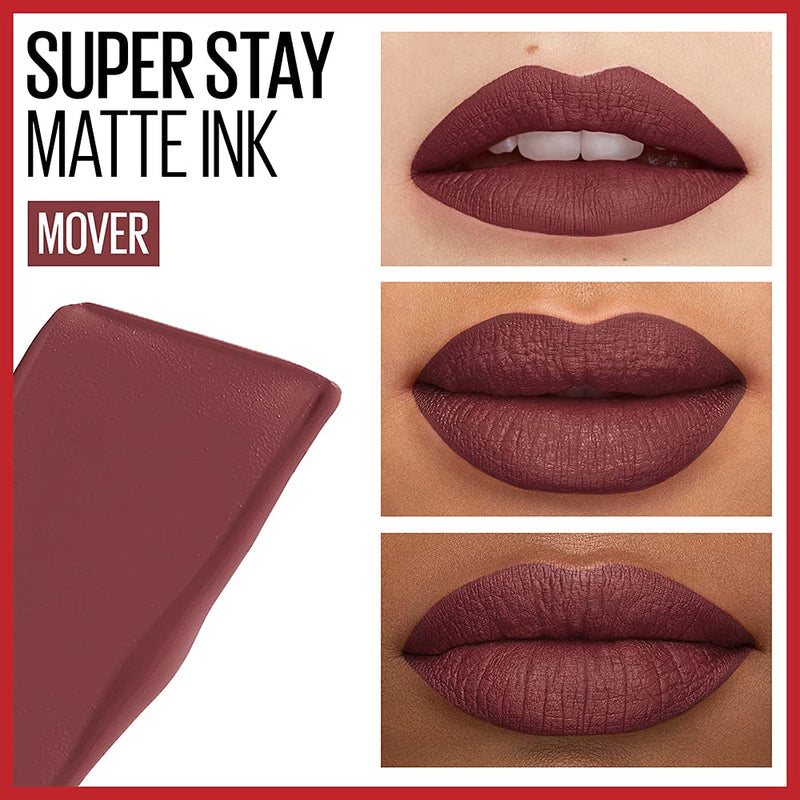 Maybelline SuperStay Matte Ink Liquid Lipstick, Mover, 0.17 Ounce Maybelline New York