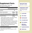 Instant Mushroom Coffee Arabica - Lion’s Mane, Cordyceps, Reishi, Chaga – Alpha-GPC & L-Tyrosine, B12 & B3 – Better Energy, Focus, Digestion & Immunity – Made in USA – 30 Servings Infinity Warehouse