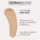 Dermablend Cover Care Concealer, Full Coverage Concealer Makeup and Corrector for Under Eye Dark Circles, Acne & Blemishes, 24-Hr Hydration, Matte Finish, XL Applicator martinandmark.com