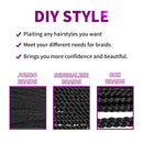 Braiding Hair 30inch 8packs Box Senegalese Twist Braiding Professional Synthetic Fiber Crochet Hair Extensions(T1B/27) MIRRA'S MIRROR Store
