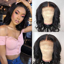 ISEE Human Hair Lace Front Wigs Short Bob Wigs Body Wave Human Hair Wigs For Black Women Lace Front Bob Wigs Pre Plucked Hairline 12 Inch… ISEE Store