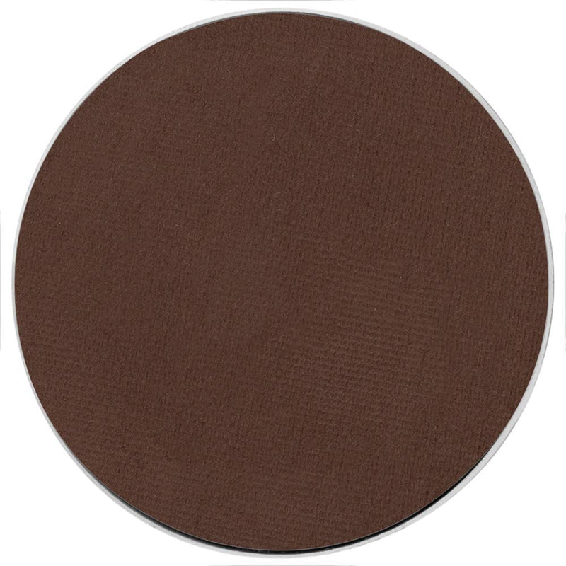 Mehron Makeup Paradise Makeup AQ Refill (.25 oz) (DARK BROWN) Mehron