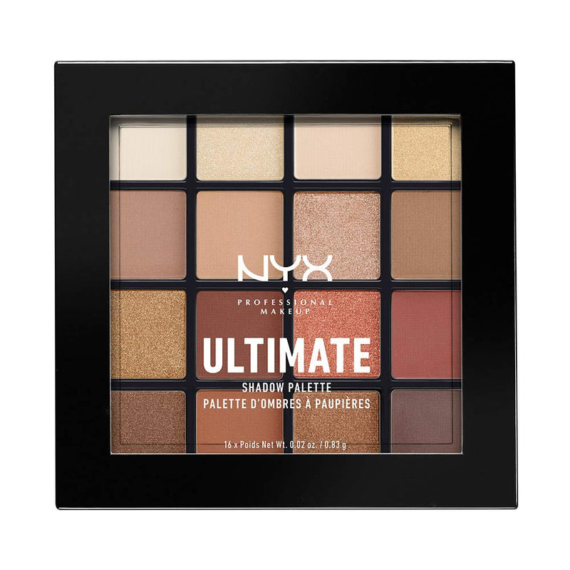 NYX PROFESSIONAL MAKEUP Ultimate Shadow Palette, Eyeshadow Palette - Warm Neutrals NYX PROFESSIONAL MAKEUP