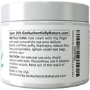 Caffeine Eye Cream For Anti Aging, Dark Circles, Bags, Puffiness. Great Under Eye Skin + Face Tightening, Eye Lift Treatment For Women, Men. Coffee, Avocado Oil, Algae, Jojoba, Vitamin C, Peptides Authentic By Nature Store