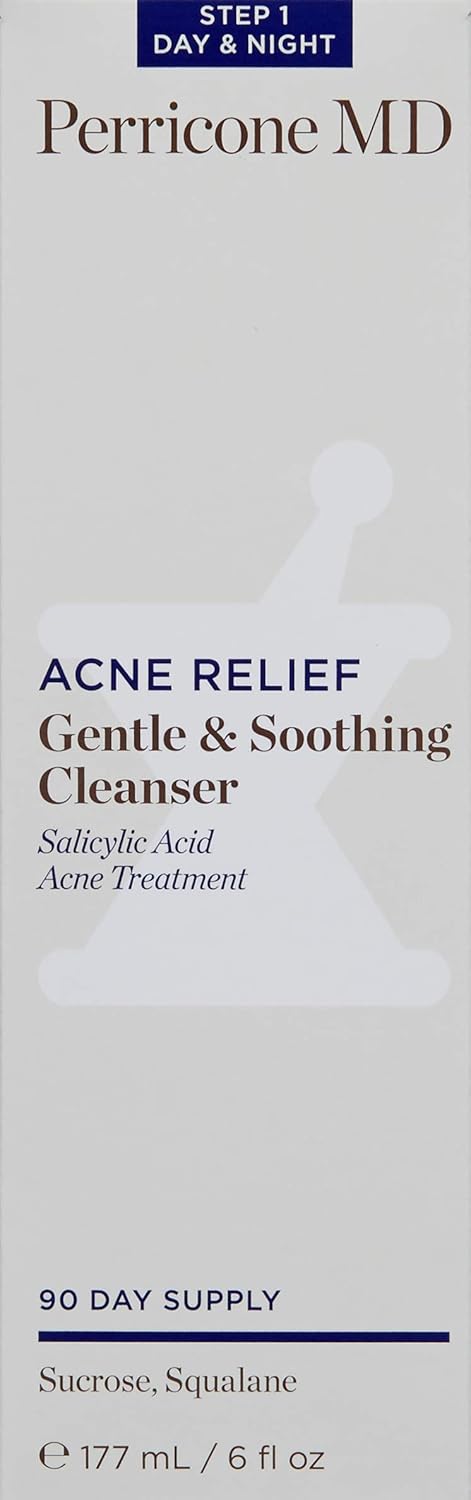 Perricone MD Acne Relief Gentle & Soothing Cleanser 6 oz Infinity Warehouse