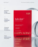 Happy Aging Hydro Burn H2 Molecular Hydrogen Water Tablets — Clean, Caffeine-Free Energy & Metabolic Support with Magnesium — Fast-Dissolving, Keto-Friendly Antioxidant — Red Berry — 30 Tablets Infinity Warehouse