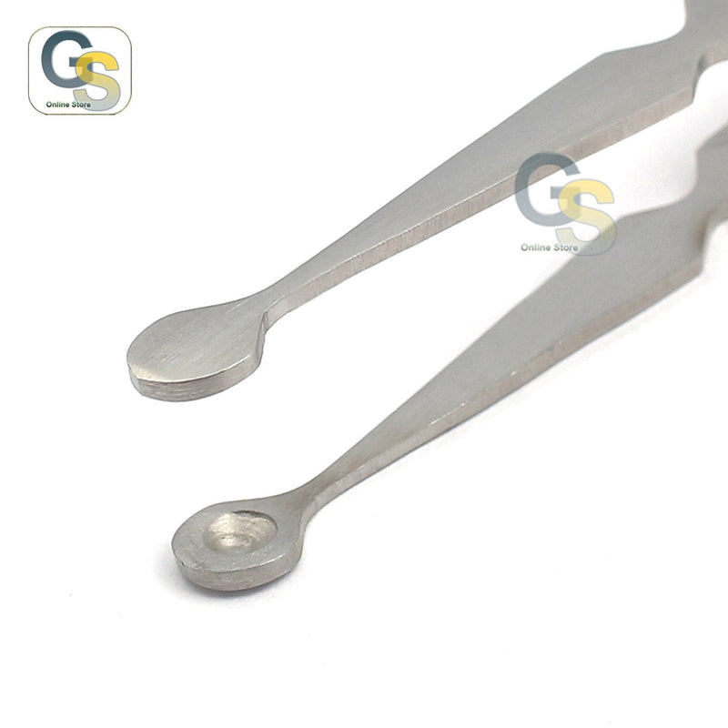 G.S BEAD BALL HOLDING TWEEZERS 4 1/2 PIERCING TOOL by G.S Beauty G.S Beauty