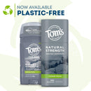 Tom's of Maine Natural Strength Plastic-Free Aluminum-Free Deodorant for Men, Cedar Peak, 2 oz. 3-Pack Tom's of Maine Store