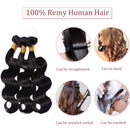 100% Unprocessed Brazilian Hair Bundles Virgin Hair Weave Straight Human Hair weft Hair Bundles Grade 7A Soft Natural Hair For African Americans Women Natural Black 12'' 100g Rich Choices