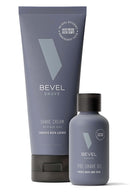 Bevel Shave Cream & Pre Shave Oil Bundle - Includes Shaving Cream for Men & Priming Oil , Clinically Tested to Reduce Skin Irritation and Prevent Razor Bumps Bevel