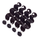 Vonar Hair Brazilian Body Wave 4Bundles 18 20 22 24inches 290g Unprocessed Virgin Human Hair Extensions Body Wave Brazilian Hair Weave Bundles Natual Color NW VONAR HAIR
