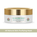 NOURISH MANTRA Holy Basil & Neem Vardaan Mud Face Mask For Oily Skin To Minimize Clogged Pores, Dull Skin And Acne NOURISH MANTRA Store
