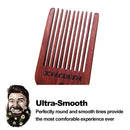 MANEJACK Beard Pick for Men- Wooden Comb Afro Hair Lift Combs MANEJACK