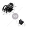 EAONE Hair Claw Clips Small 1.2 Inch Hair Jaw Clip Claw Hair Clips Clamps Hair Styling Accessories for Women Girl Thick Hair, 30 Pieces with Box Packaged (Black and Brown) EAONE