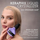 Nexxus KERAPHIX Liquid Crystallizer Hair Strengthening Treatment Reconstructive Leave-In For Damaged Hair Powered by KRT Keratin Resistance Therapy with Liquid Crystal Amino Acids 3.3 fl oz Infinity Warehouse
