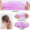 50 PCS Satin Hair Scrunchies for Curly Hair Silk Scrunchies for Hair Satin Hair Accessories for Girls Scrunchy Hair Tie Ropes for Teens Hair Accessories with Gift Bag Yanwenx