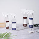 Zena Empty Clear Spray Bottle 16 oz. Great for Cleaning Solution, Essential Oils, Gardening, Hair Care. Adjustable Heads from Mist to Stream. Includes 4 beautiful labels (Pack of 2 / Cuboid) Zena