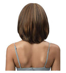 Bobbi Boss Synthetic Hair 4 inch Deep Part Lace Front Wig MLF324 AFIA (1B) BOBBI BOSS