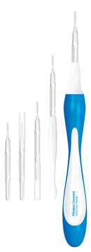 Piksters 0.55 mm Size 2 White Interdental Brush - 1 Pack of 10 Brushes Piksters