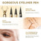 EYESEEK 3PCS Liquid Eyeliner,Waterproof Eyeliner No-Skip Eye Liner,Smudge Proof & Long Lasting Champagne Brown Black Eyeliner Pen Set,Go on Smooth,Cruelty-free & Vegan EYESEEK