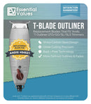 Essential Values Out-liner ReplacementBlades for Andis Shaver (