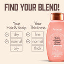 AVEENO Kefir Probiotic Blend Shampoo 12oz with Aveeno Kefir Probiotic Blend Conditioner, Almond Blossom, 12 Fl Oz Aveeno