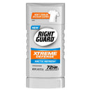 Right Guard Xtreme Defense Antiperspirant Deodorant Invisible Solid Stick, Arctic Refresh, 2.6 Ounce (Count of 4) Right Guard