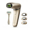 Silk'n 7 IPL Laser Hair Removal Device for Women and Men with Rotating Head, Painless Permanent Hair Reduction at Home for Face and Body in 7 Mins, 3 Smart Attachments and Automatic Skin Sensor, Gold Infinity Warehouse