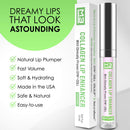 M3 Naturals Collagen Lip Plumper Clinically Proven Natural Lip Enhancer for Fuller Softer Lips Increased Elasticity Reduce Fine Lines Hydrating Plump Gloss Lipstick Primer 4 ml (Green) M3 Naturals