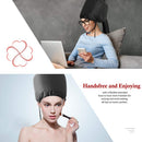 Bonnet Hood Hairdryer Attachment - Upgraded Hair Dryer Bonnet with Chin Strap and Longer Extended Hose More Easy to Enjoy Styling, Curling and Hair Deep Conditioning, Free Carrying Case Hooded Dryer. Sweetums Signatures