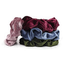 Velvet Scrunchies With Pocket Zipper Hair Ties for Women Big Vsco Girl Stuff Scrunchy Hidden Hair Scrunchie Ponytail Holder Elastic Bands Gift for Friend Ivyu Store