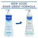 Mustela Baby Cleansing Water - No-Rinse Micellar Water - with Natural Avocado & Aloe Vera - for Baby's Face, Body & Diaper – 25.35 fl. oz. Mustela