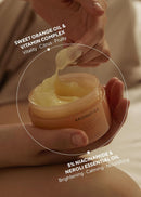 AROMATICA Glow Vita Goodnight Cream Orange & Neroli 3.1fl oz/90g - Night Cream Moisturizer For Face & Neck | Anti Aging Wrinkle Cream with Vitamin C, 5% Niacinamide Infinity Warehouse