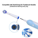 Replacement Toothbrush Heads Compatible with Oral B Braun,8 Pack Professional Electric Toothbrush Heads Brush Heads Refill for Oral-B 7000/Pro 1000/9600/ 500/3000/8000 Voguish
