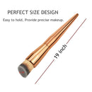 Angled Flat Top Foundation Makeup Brush Full Coverage Kabuki Brush for Liquid Makeup for Blending Liquid Cream and Flawless Powder Buffing Blending Concealer Makeup Tool GDTBP