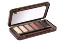 BYS On-The-Go Eyeshadow Palette,Six Shades with Mirror and Applicator, Nude BYS
