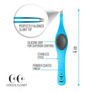 Cocos Eyebrow Tweezers for Women & Men - Tweezers Precision Engineered from Medical Grade Stainless Steel - Fine & Ingrown Hair Tweezers, Non Slip, Sharp & Slanted for A Perfect Grip, 1 Pack Coco's Closet