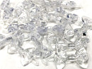 Tara Girls Self Hinge Plastic Bow Hair Barrettes 20 Pieces Selection (Clear) Tara