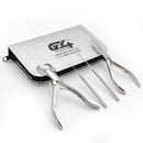 Professional Hair Extension & Beading Tool Kit Plier Set for beads (4 Piece) Micro Ring (Silver) G4 VISION Store