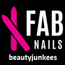 Glass Nail File and Buffer with Case - FAB Nail Care Kit for Natural Healthy Nails, Shape Shine Buffing Filing Fingernail Polisher, Professional Salon Manicure, Gentle for Baby Kids, Travel Gift Beauty Junkees