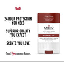 Cremo Bourbon & Oak Anti-Perspirant & Deodorant, 2.65 Oz, 1 Ounce Cremo