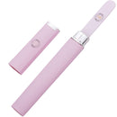 Best Crystal Glass Nail File – Perfect for Women & Girls - Long Lasting Double Sided Tempered Glass – Professional Salon Manicure/Pedicure Filing Tool for Natural Nails - with Case - Pastel lilac 2mm Malva Belle